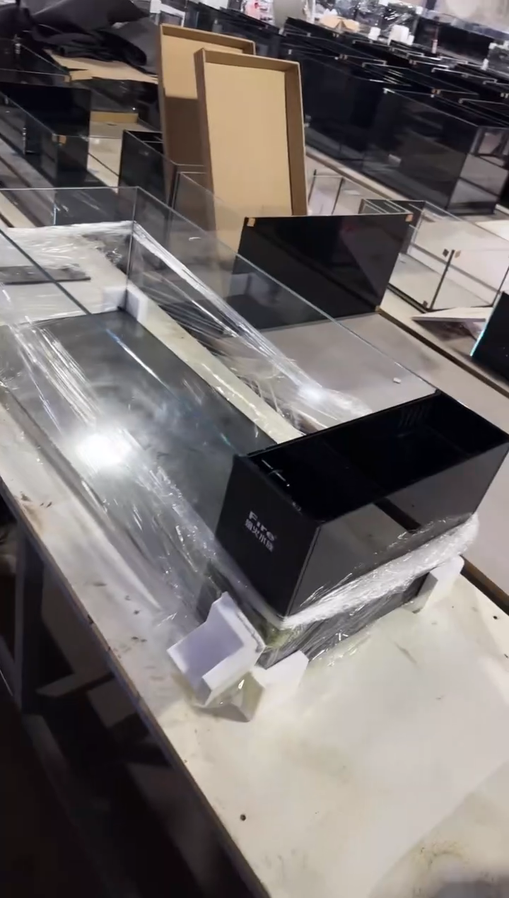 琉璃侧滤100*40*30裸缸