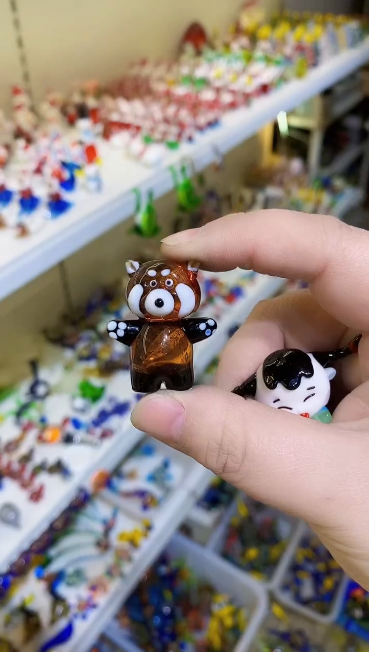【闪购商品】琉璃手工艺品小熊猫