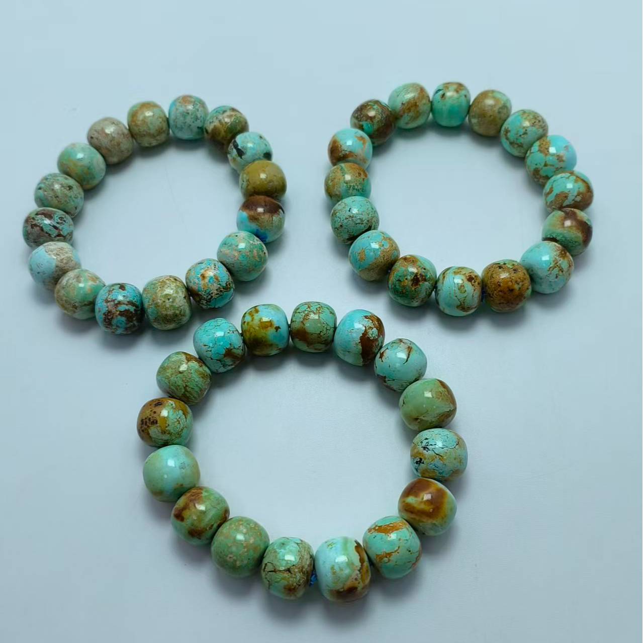 B6682 松松黄绿色老型14-手串 多样性发货其一 气质 | 时尚 素款 