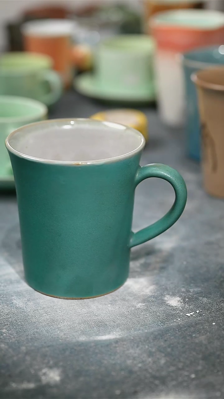 【闪购商品】碗浪鬼柴烧釉绘柴烧