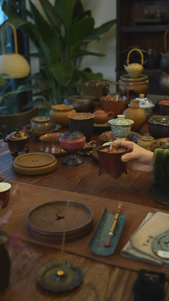 【闪购商品】春喜铜手工打纹理纯紫铜小桶