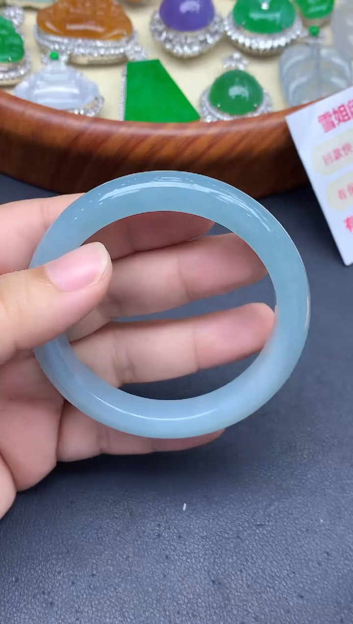 未镶嵌手镯翡翠526-中国好珍宝