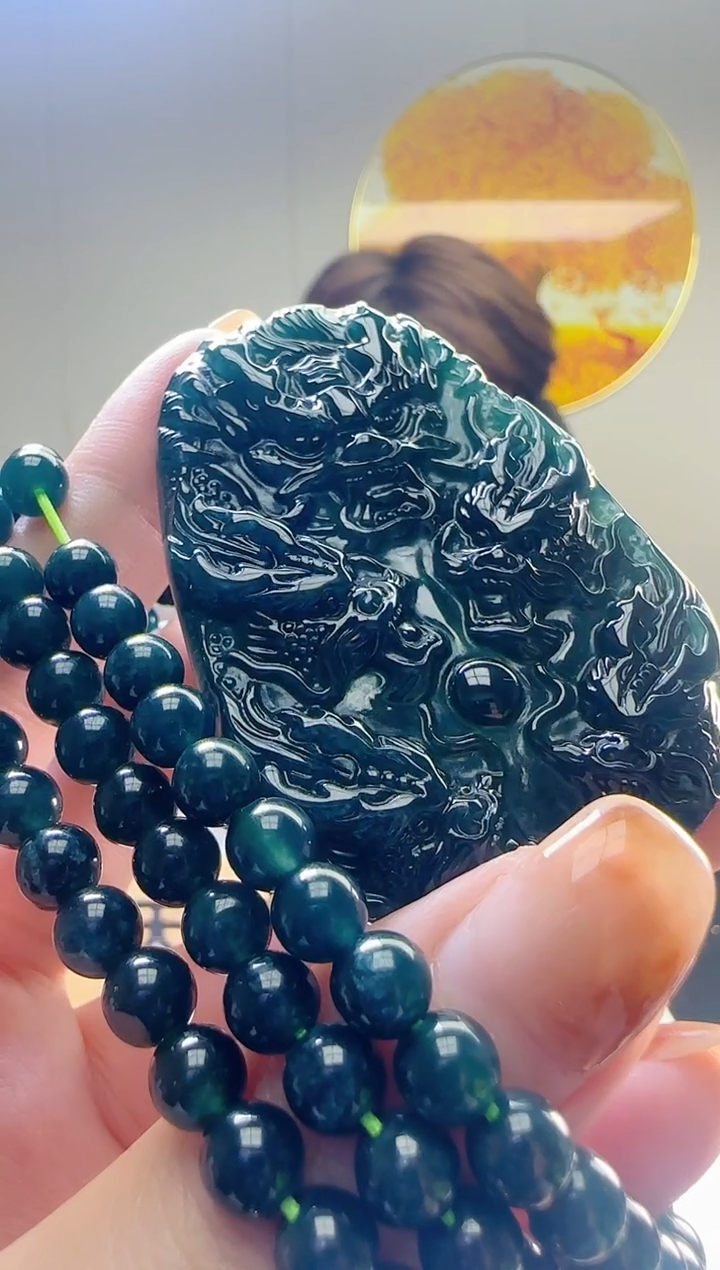 颈饰未镶嵌翡翠多样性随机发其一 