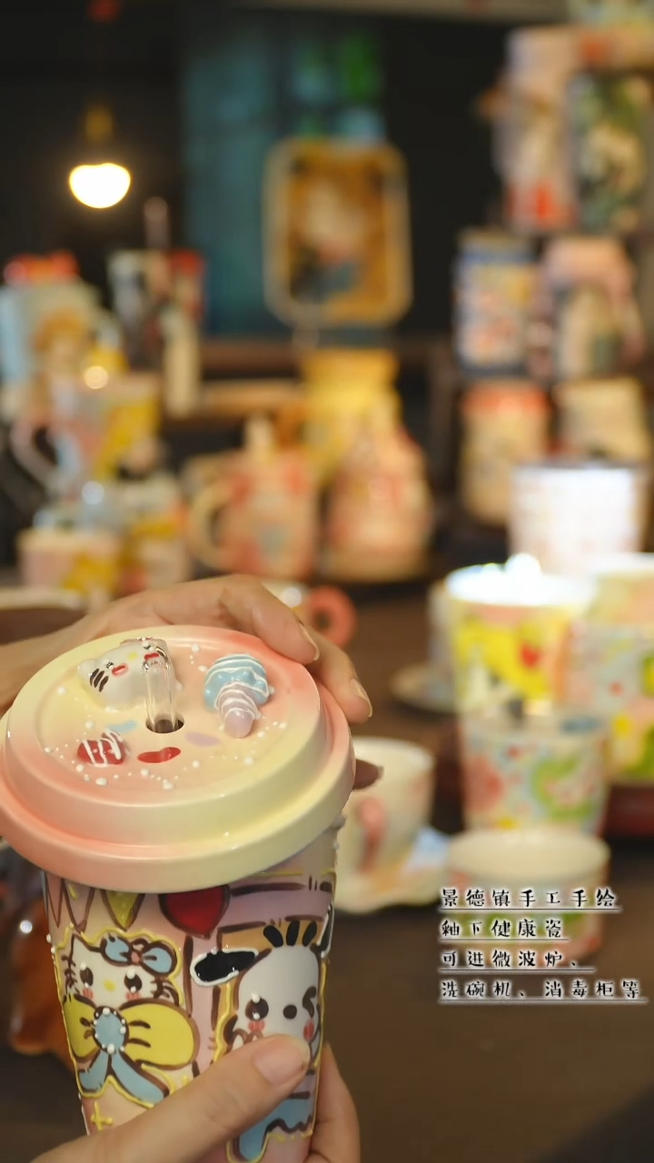 杯景德镇陶瓷手作杯&S111