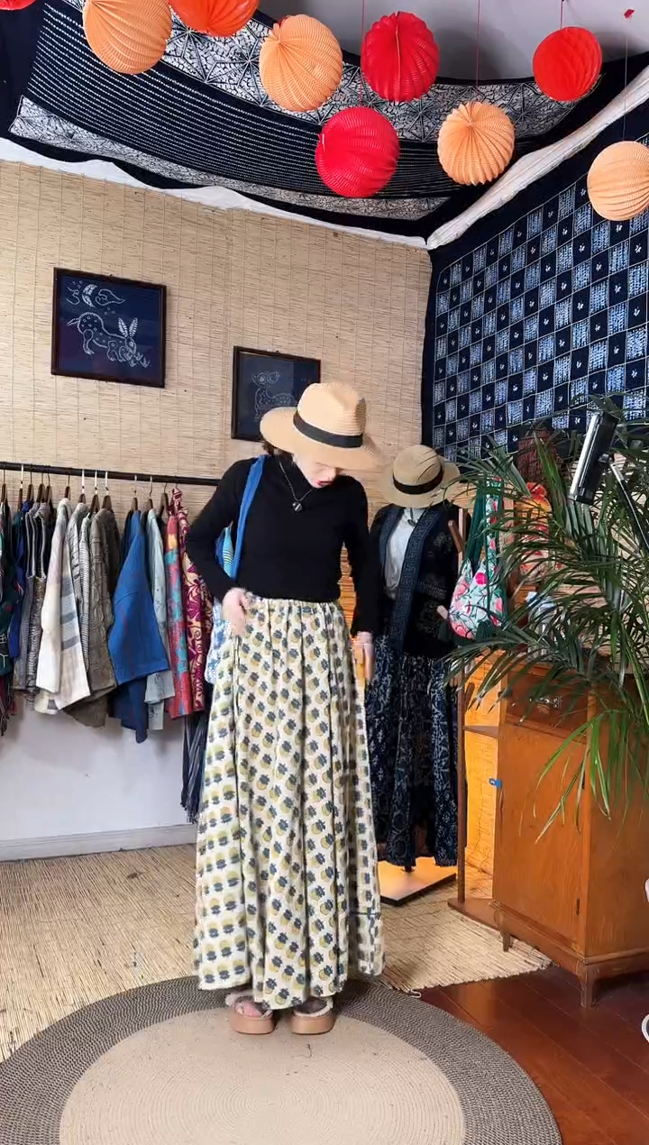 【闪购商品】设计师款抽绳裙子