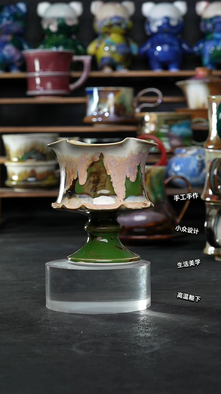 设计师款景德镇森涩手创陶瓷（食品级）777