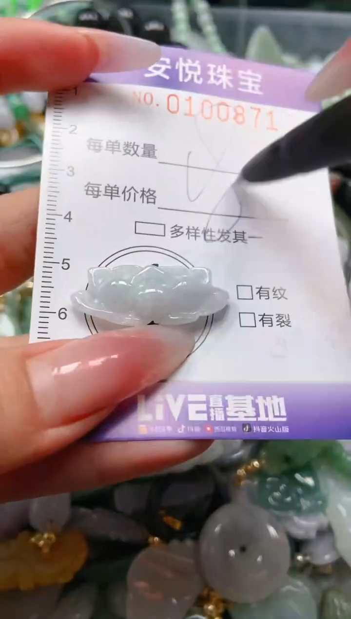 【闪购商品】翡翠颈饰未镶嵌闪购0100871