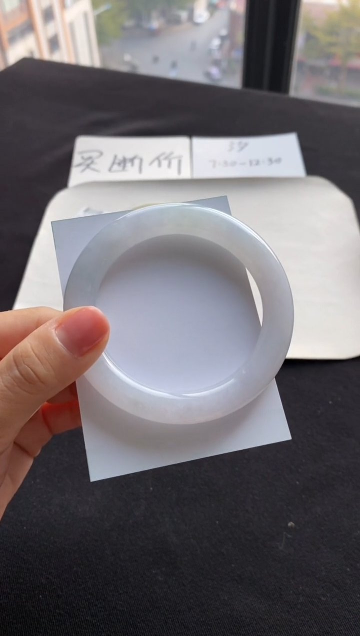 【闪购商品】翡翠手镯（圆镯）未镶嵌56圆条--不退不换