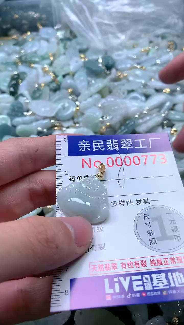 【闪购商品】翡翠吊坠(不含链)未镶嵌773