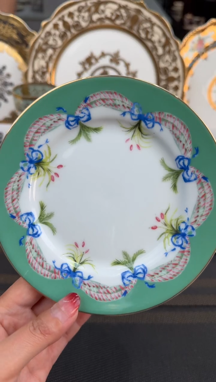 【闪购商品】瓷片6英寸骨碟 1个 微瑕 福利价