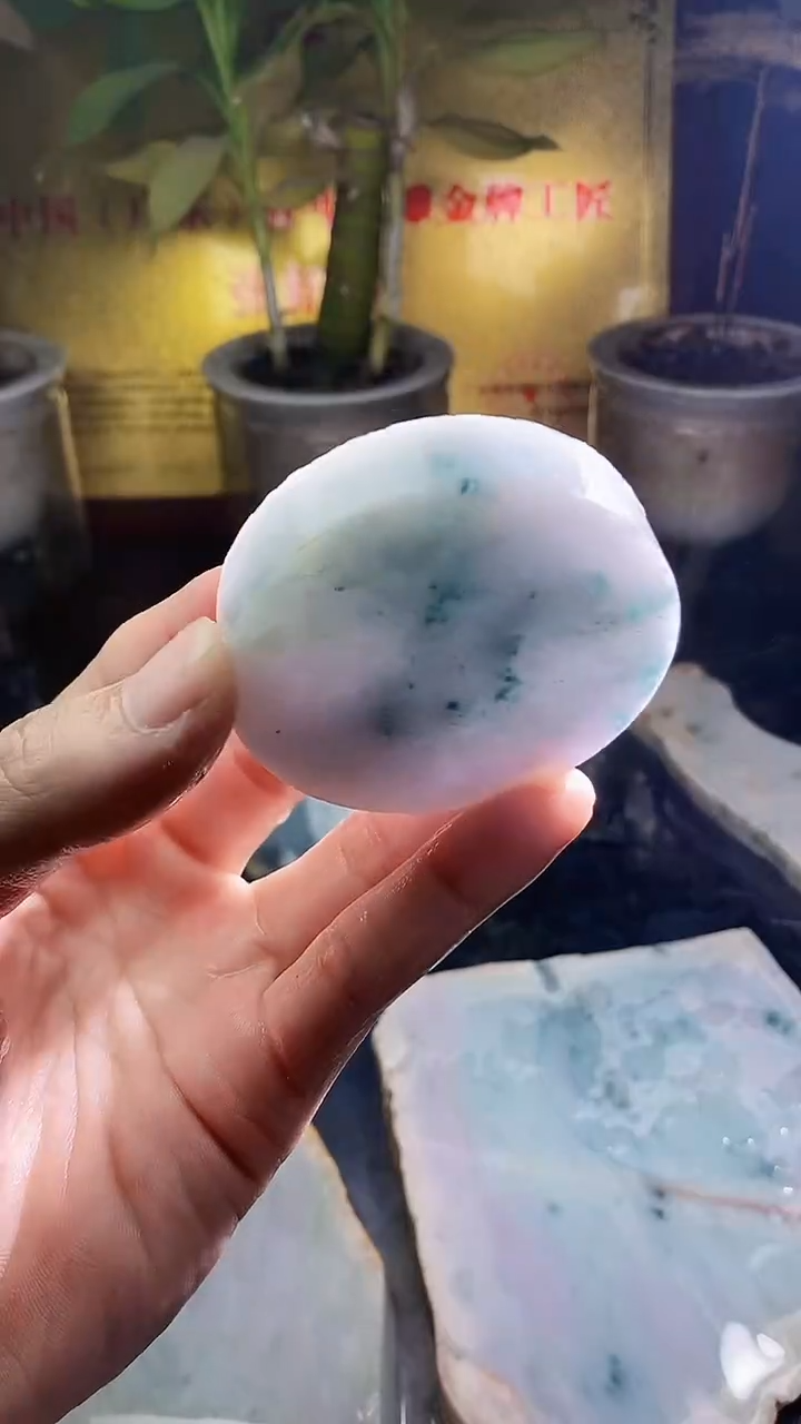 未镶嵌挂件翡翠小雨26