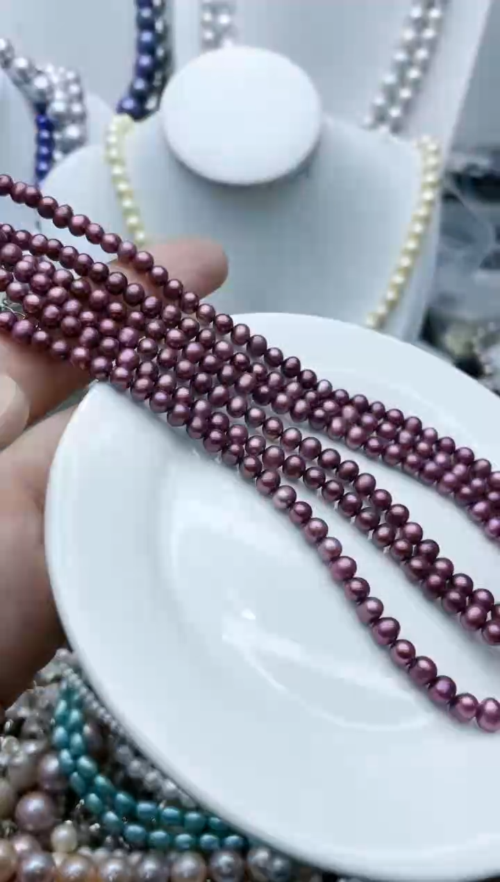 【闪购商品】淡水珍珠颈饰钛钢1