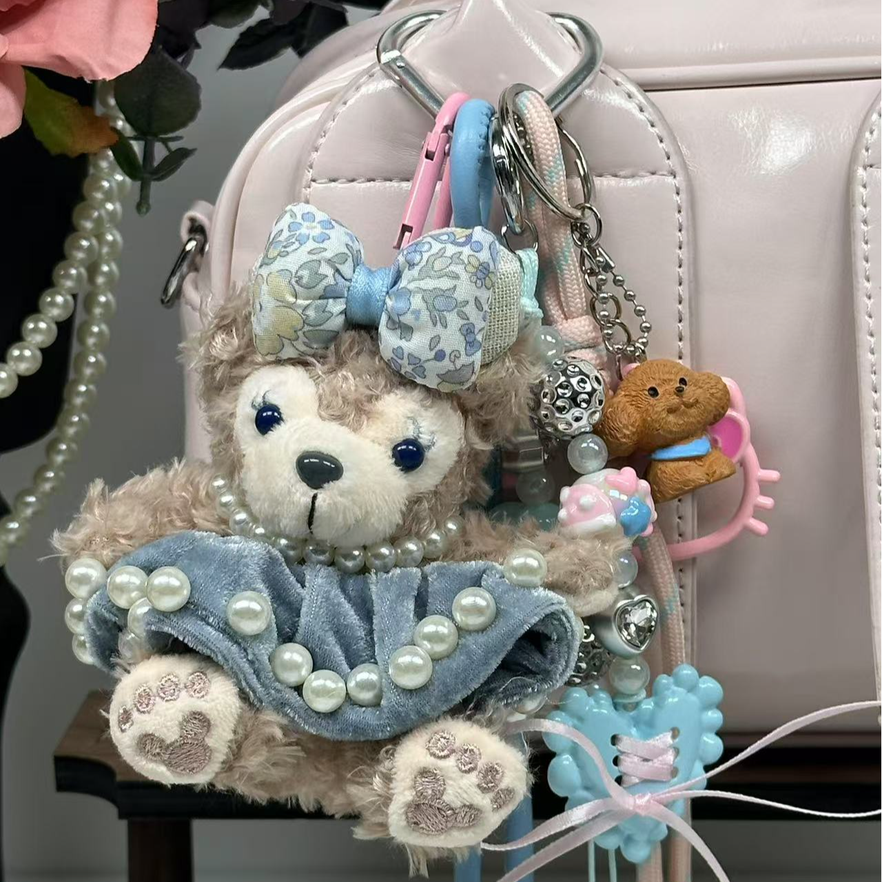 MIU系包挂手机挂链潮玩DIY