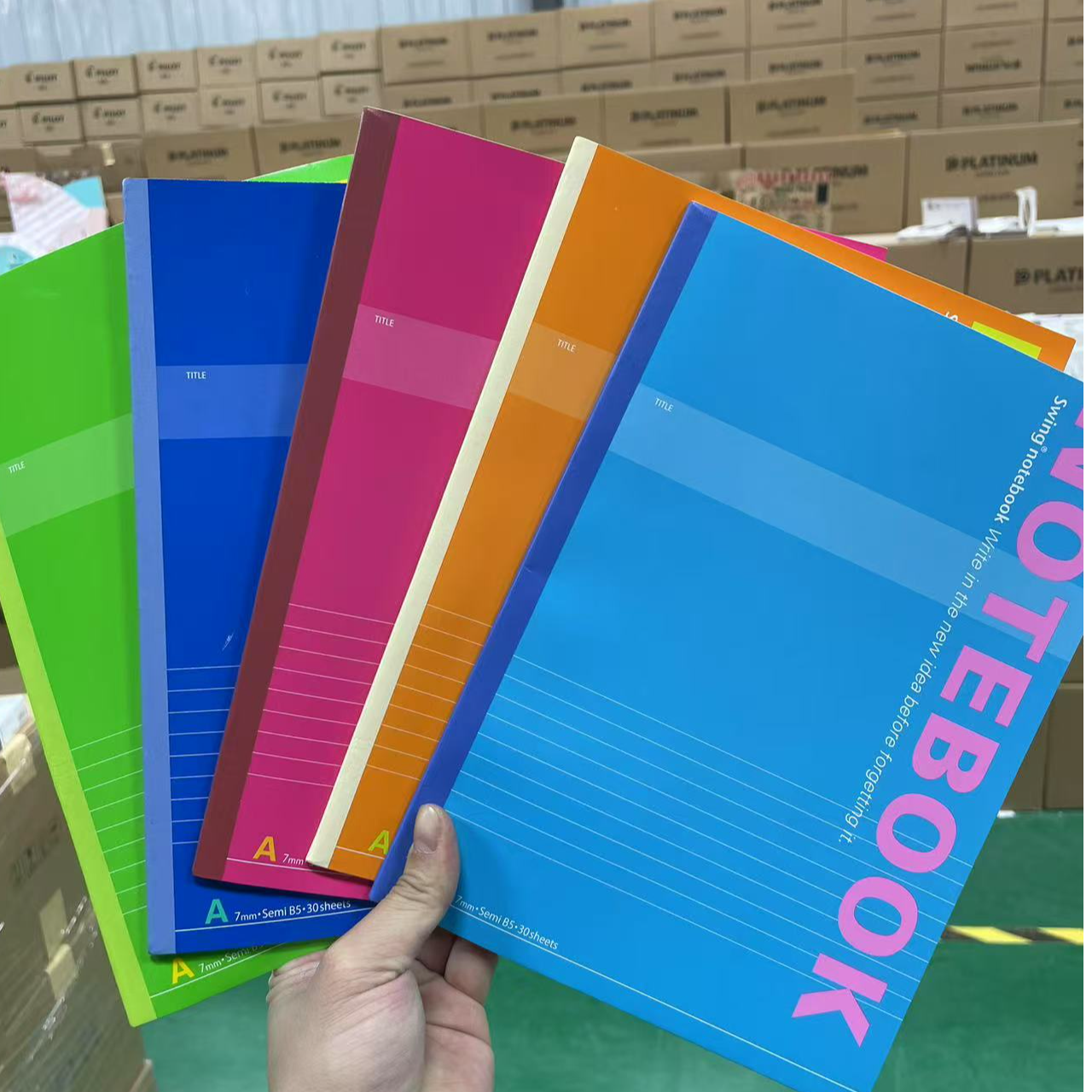 Nakabayashi仲林笔记本文具学生创意线装本记事本