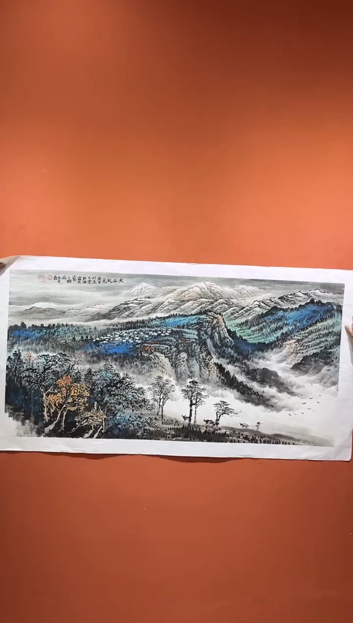 【闪购商品】国画郑乐华绘画作品23-50