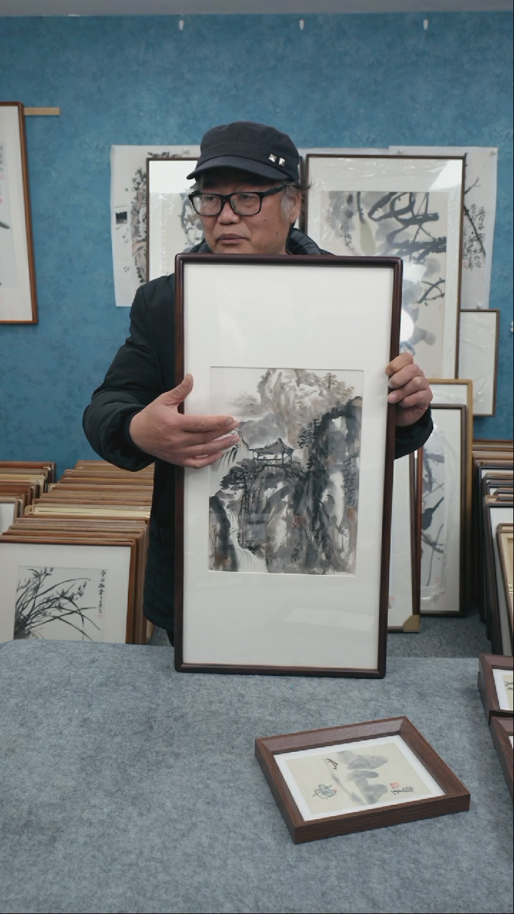 【闪购商品】国画33*66郑志超老师山水