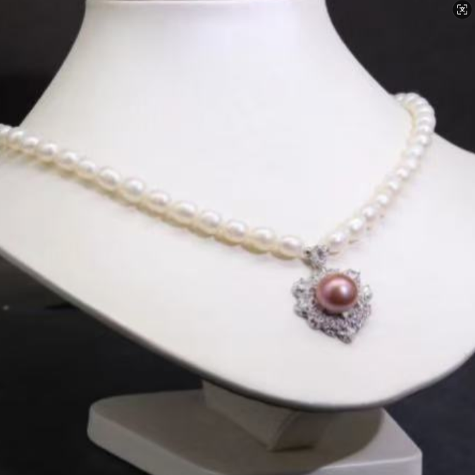 非金属珐琅项链 冰雪女王桃心2025新款气质时尚