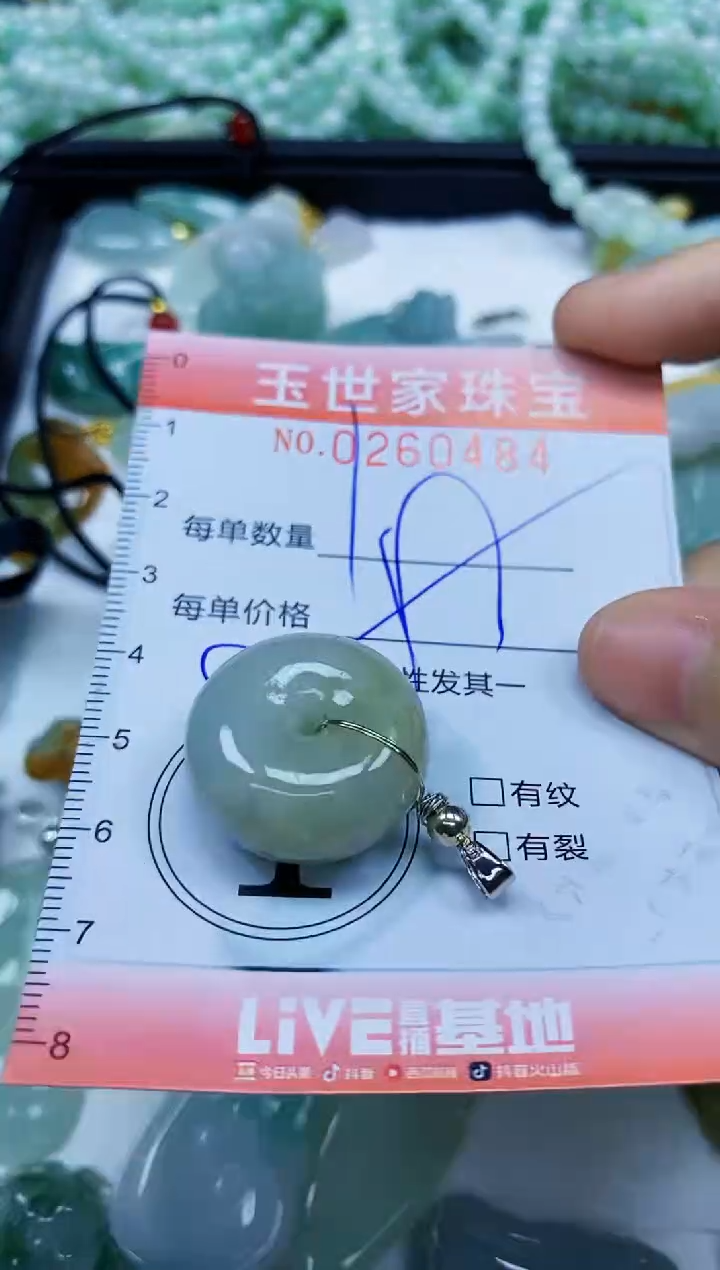 翡翠未镶嵌颈饰闪购0260484多样性发其一