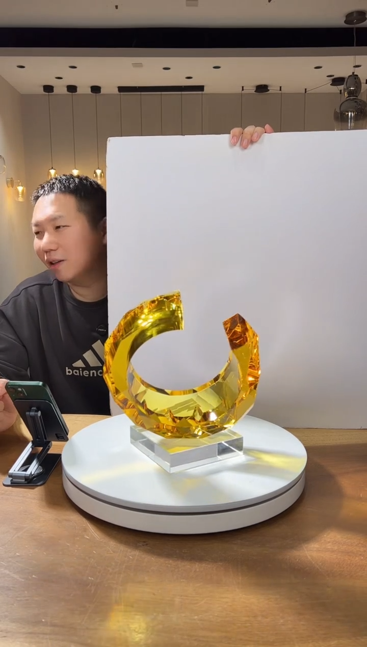 【闪购商品】茶宠巴比特美学-金色光影之环C型