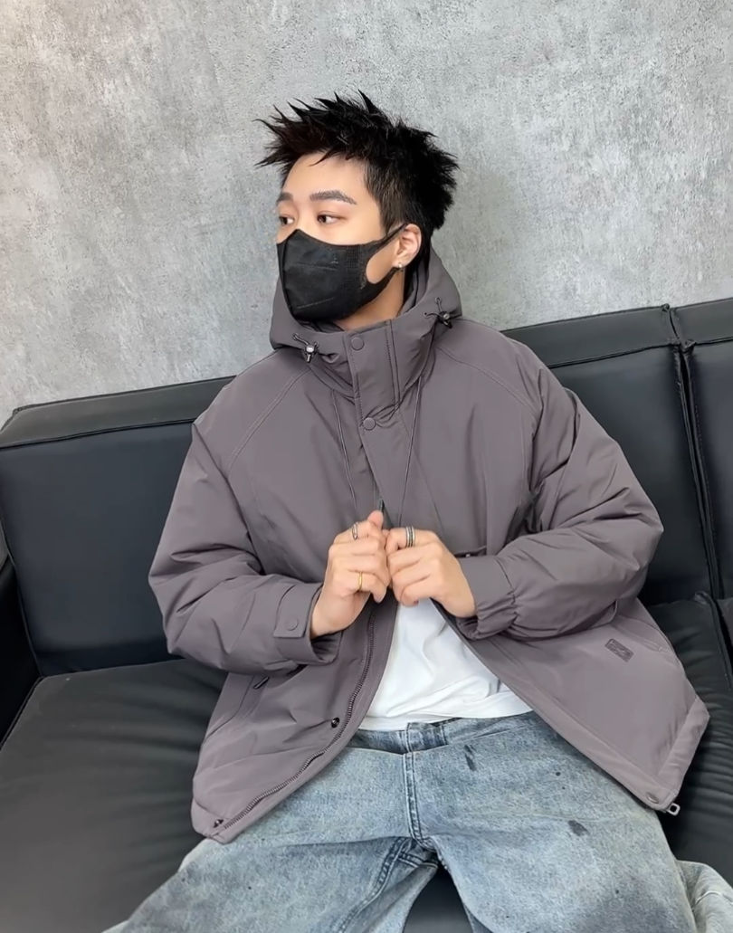 轻商休闲冬季外穿三防保暖常规百搭简约男款石墨烯云感绒