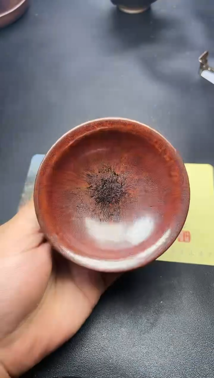 【闪购商品】茶盏336叶紫建盏叶紫