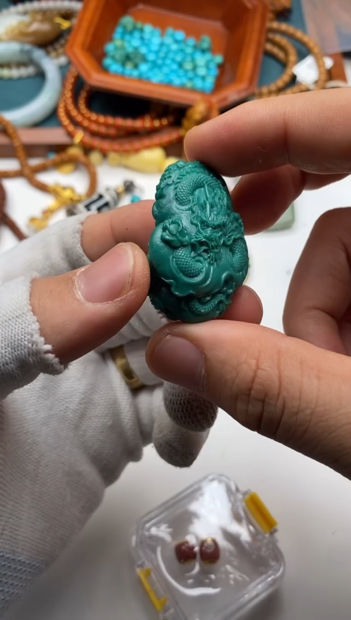 【闪购商品】绿松石吊坠(不含链)未镶嵌绿松石吊坠