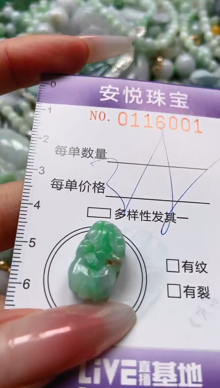 【闪购商品】翡翠颈饰未镶嵌闪购0116001