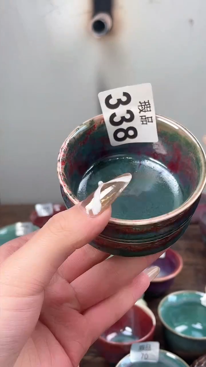 【闪购商品】摆件钧瓷手工茶器窑变