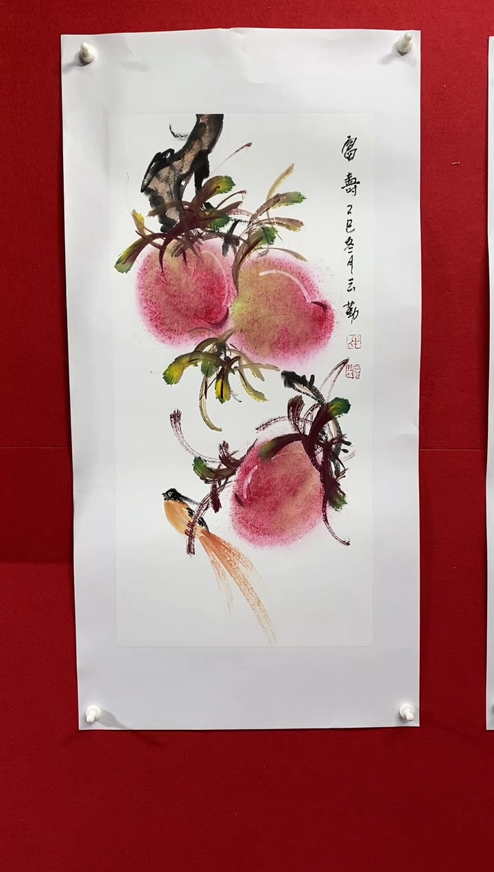 国画国画NYQ杰牛云勤老师作品