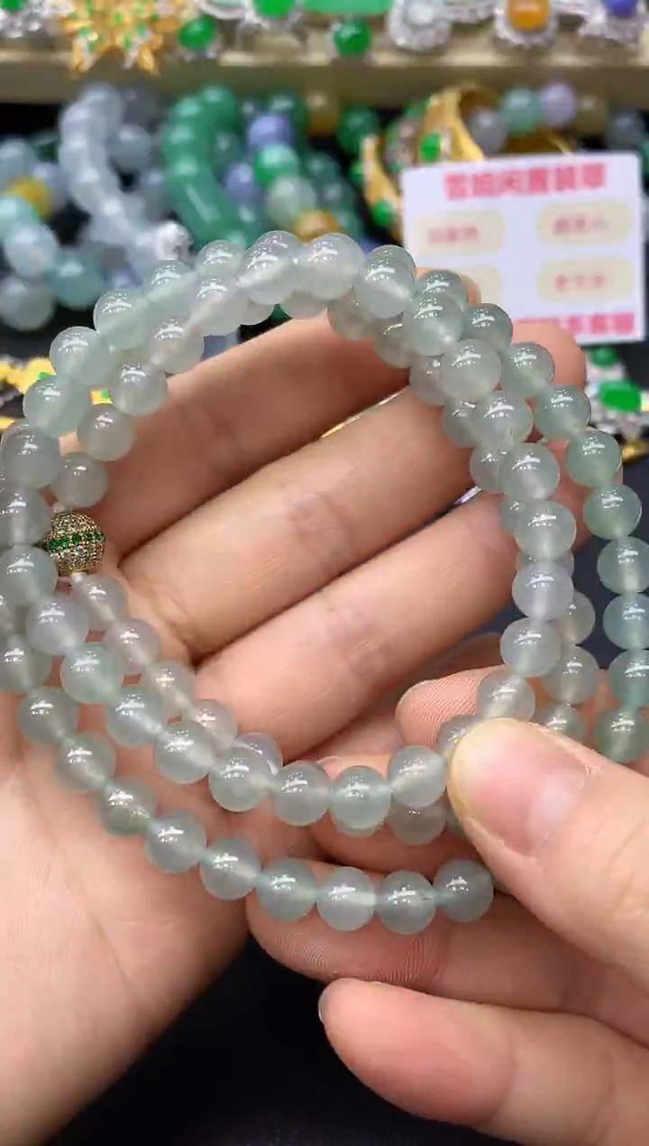 颈饰未镶嵌翡翠163-中国好珍宝