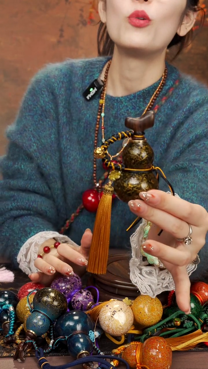 168--大漆开口小葫芦----168