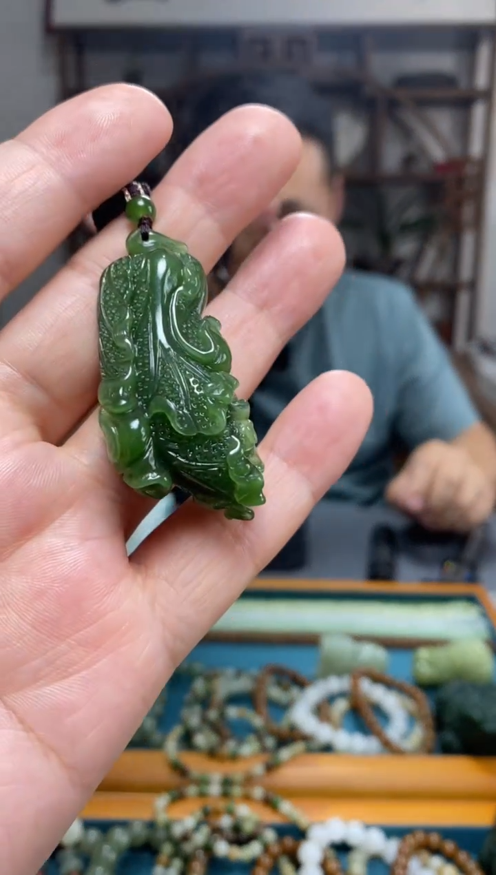 和田玉未镶嵌挂件119