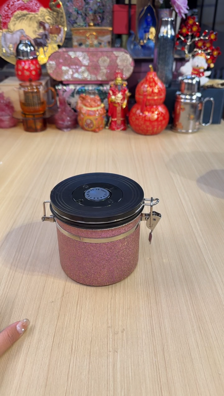 169纯钛密封盒-粉色