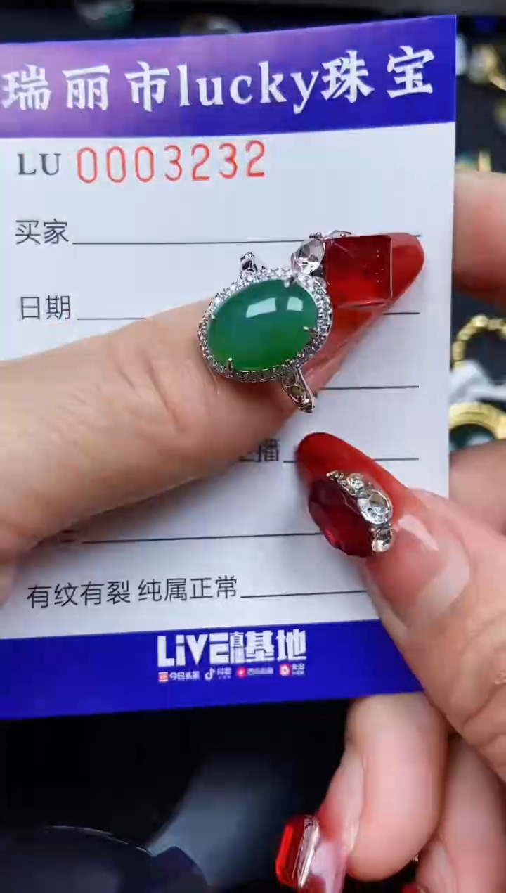 【闪购商品】翡翠颈饰银S925镶嵌3232