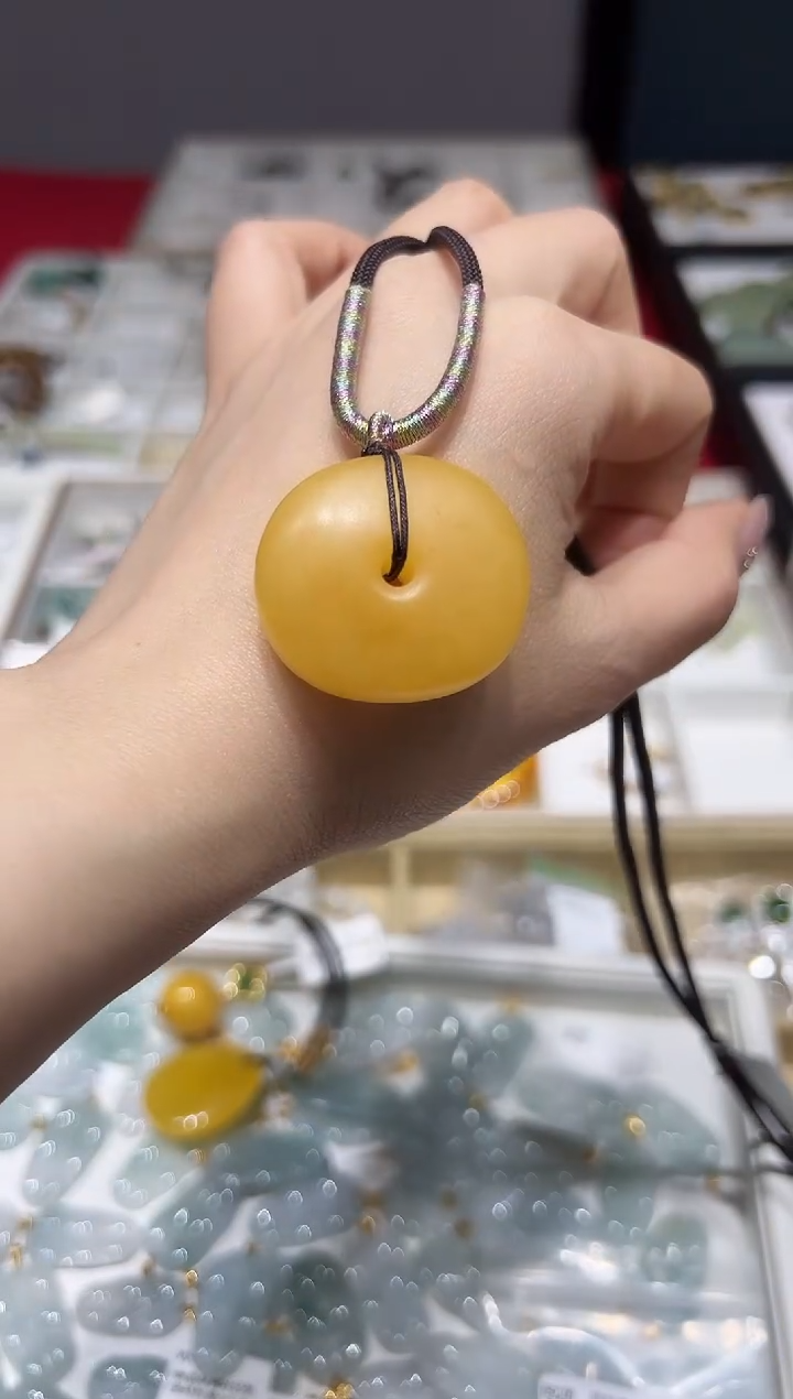 【闪购商品】琥珀颈饰未镶嵌gs5747吊坠