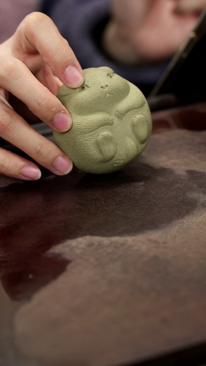 紫砂茶宠紫砂仓鼠