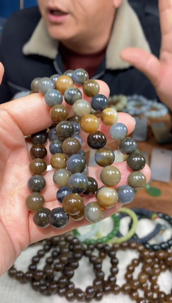 【闪购商品】和田玉手链未镶嵌颜色多样性发货拍一发一