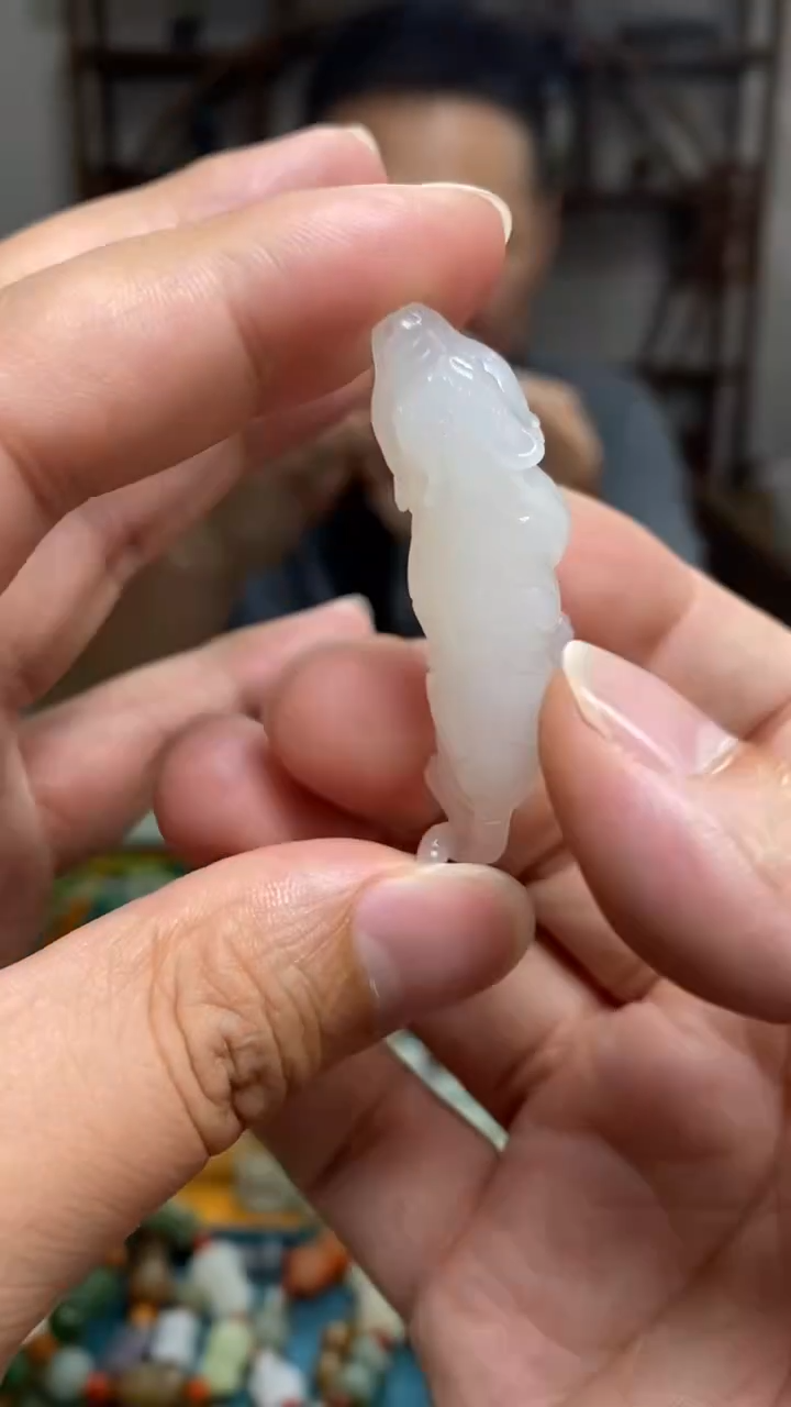 和田玉未镶嵌颈饰103