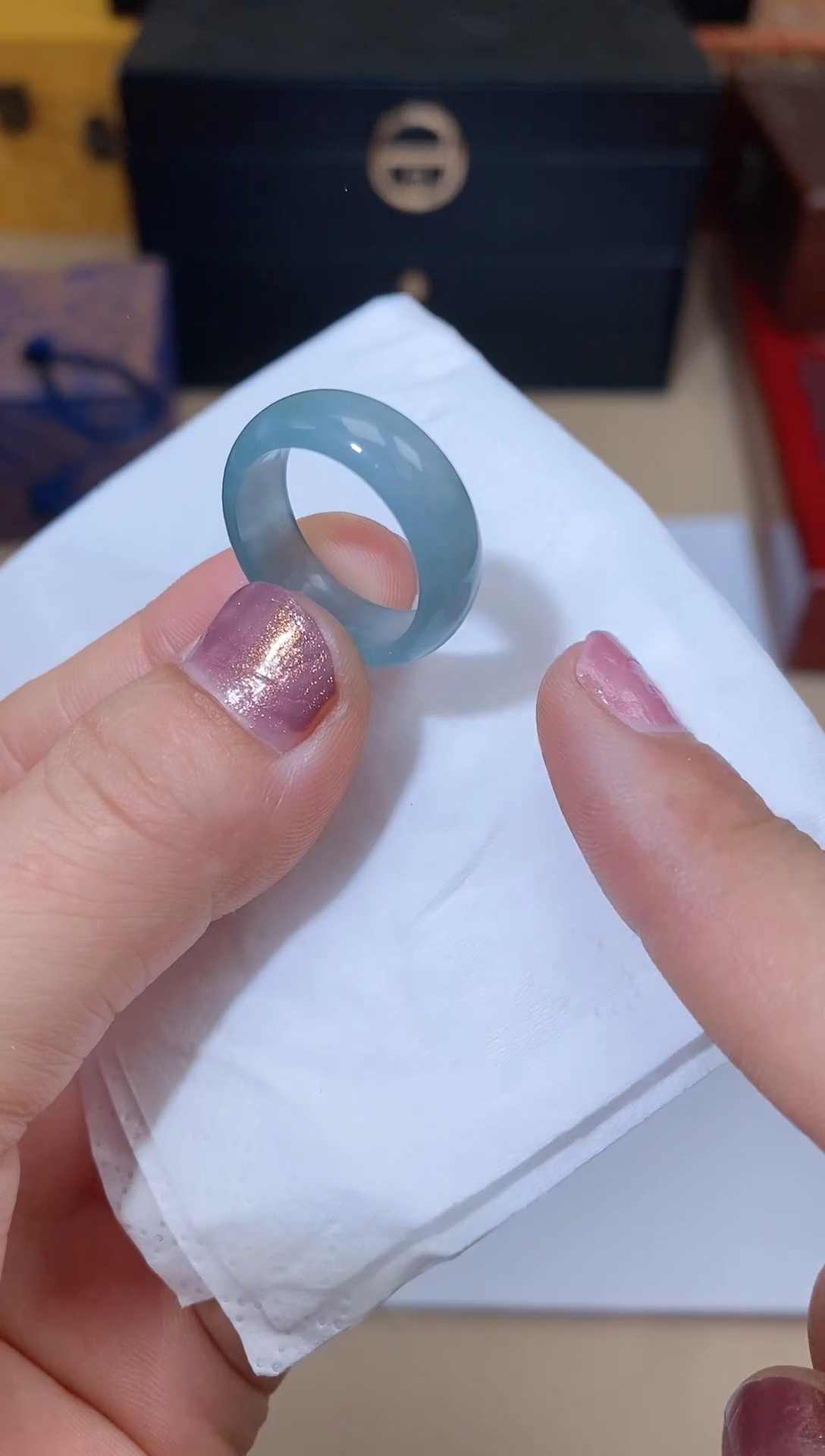 【闪购商品】翡翠戒指未镶嵌天然A货翡翠