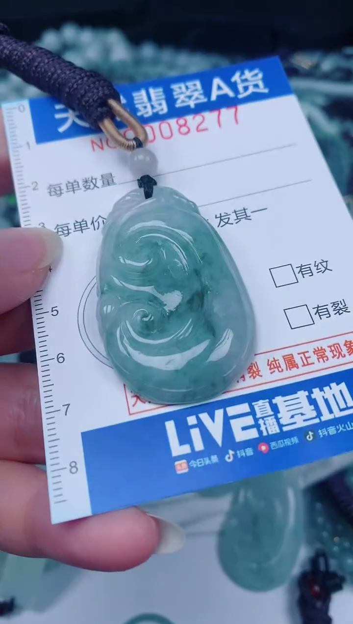 颈饰未镶嵌翡翠00008277