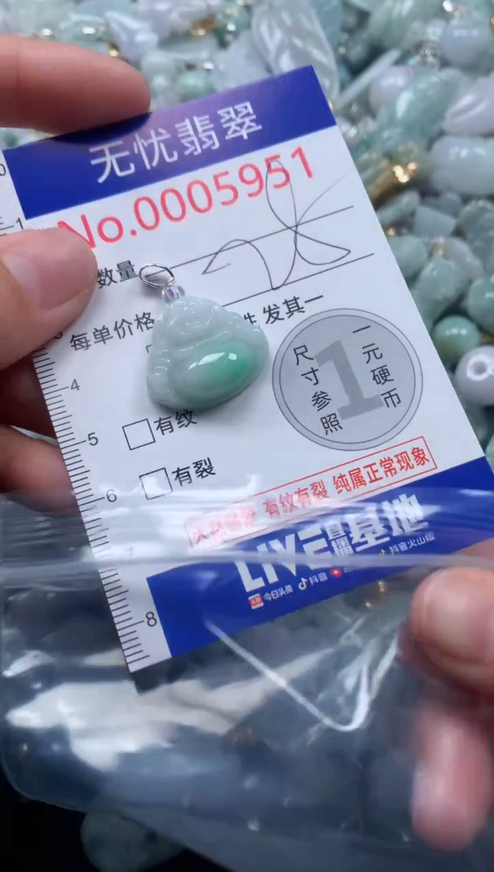 颈饰未镶嵌翡翠5951