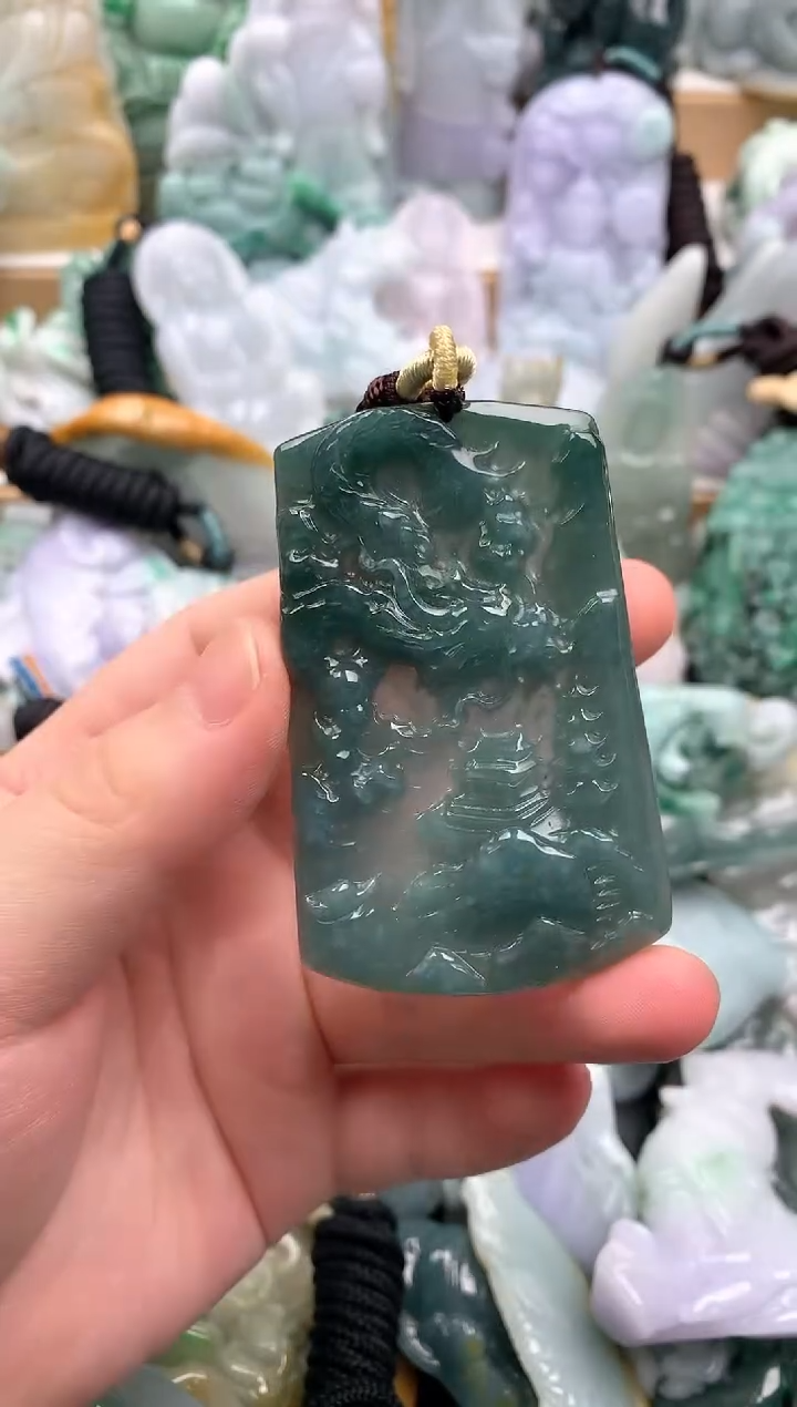 吊坠(不含链)未镶嵌翡翠1