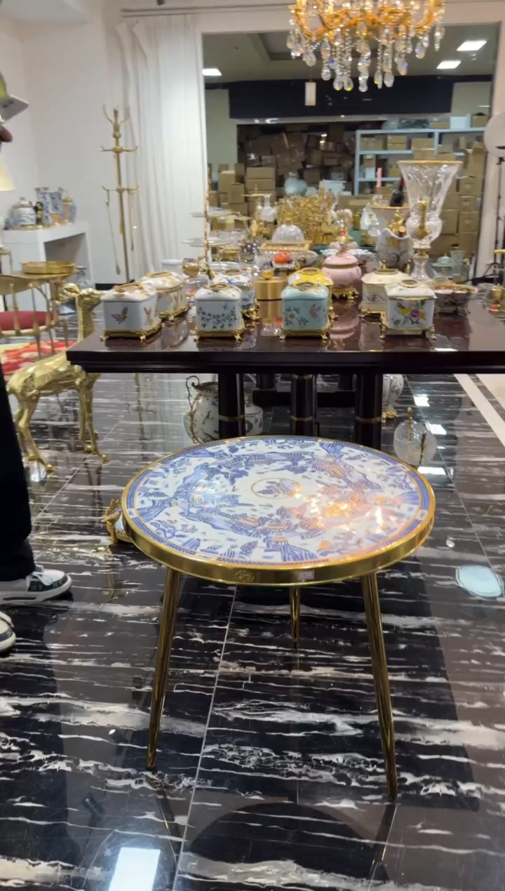 黄铜黛姿家居装饰品摆件 