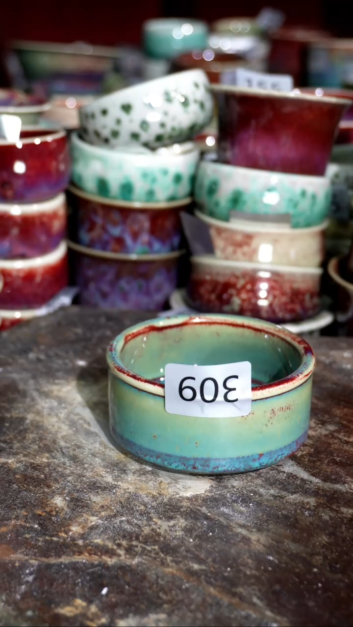 摆件精品窑变钧瓷茶器