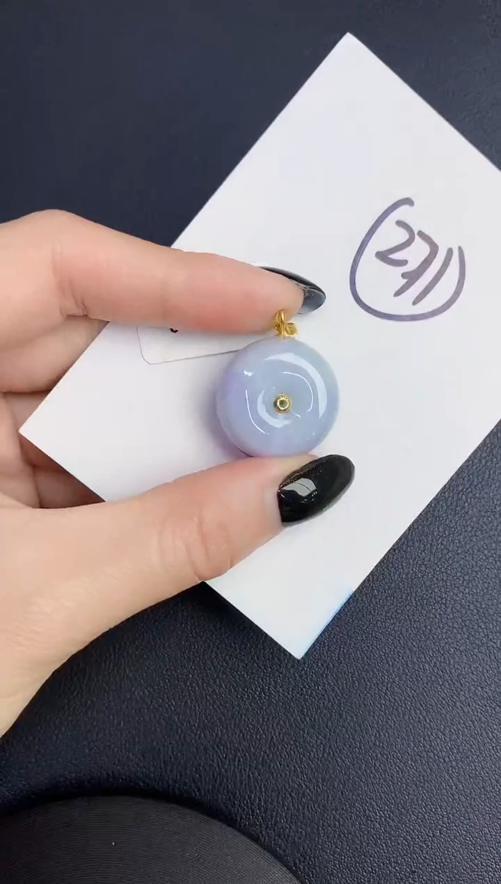 【闪购商品】翡翠18K金镶嵌颈饰0000000000