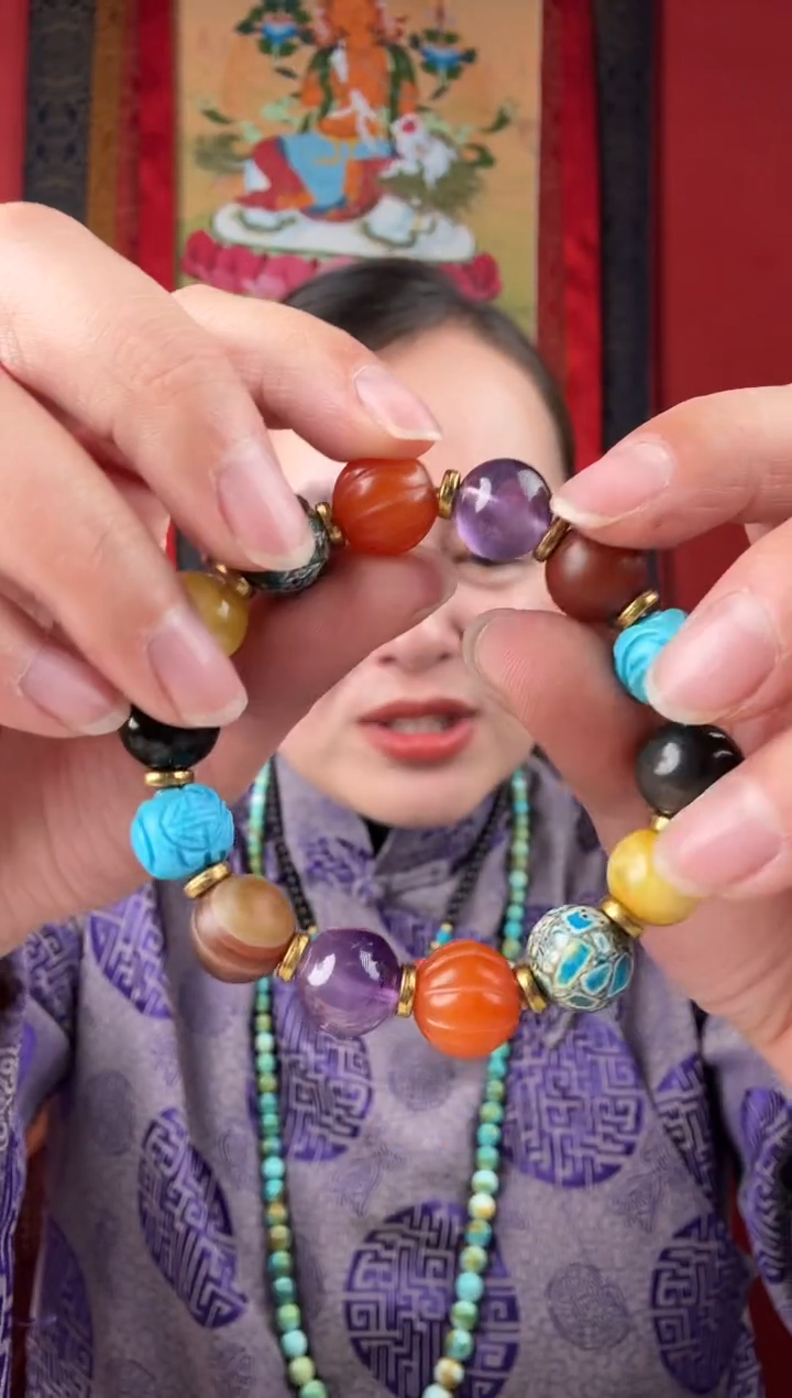 无非金属多宝手串