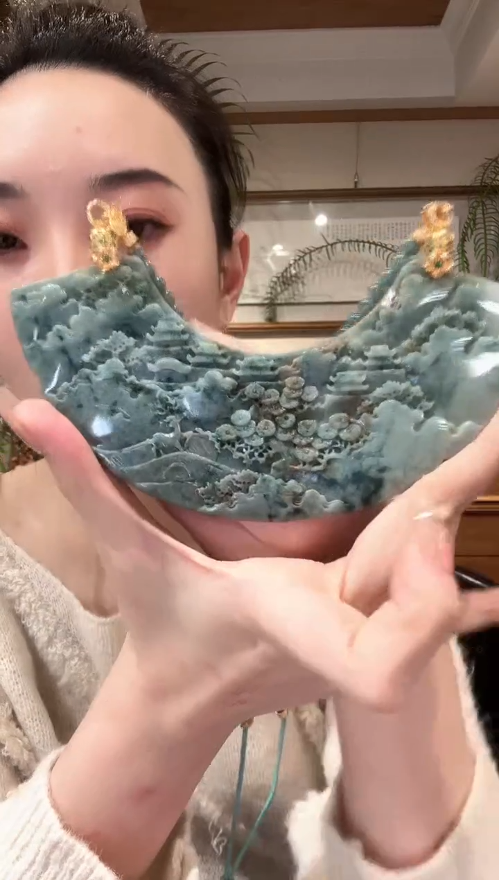 【闪购商品】翡翠颈饰未镶嵌国风