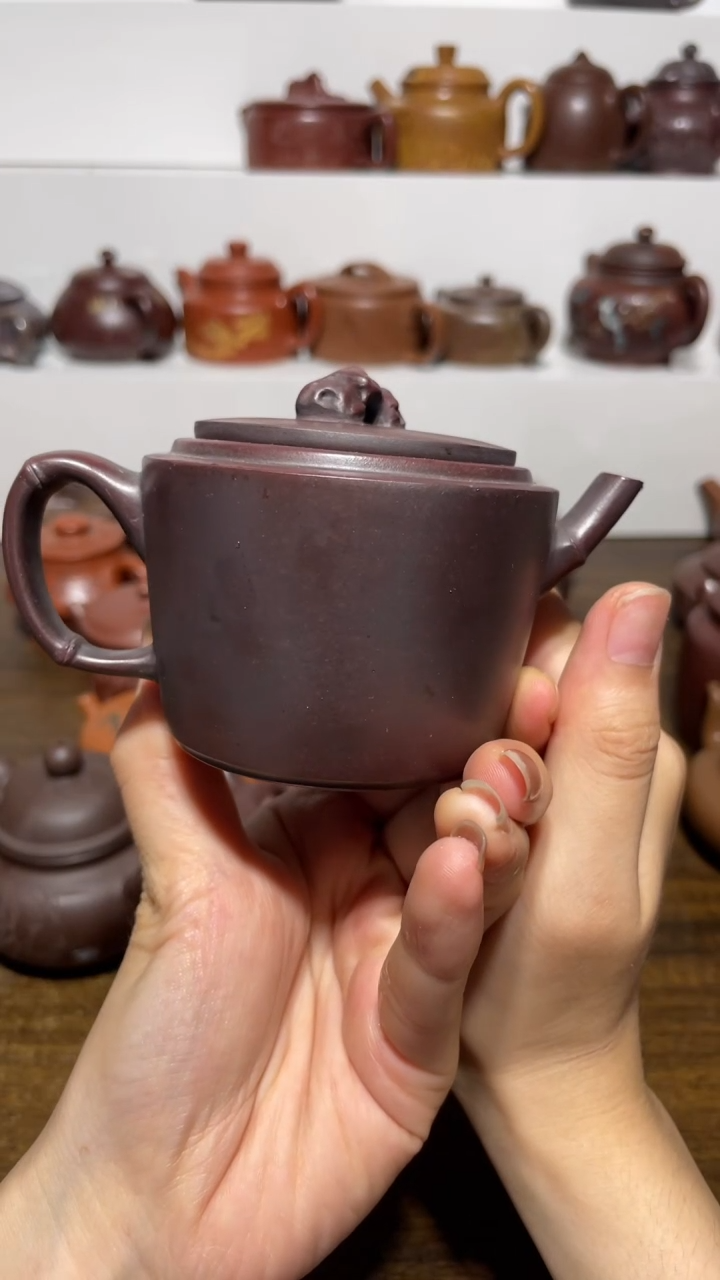 茶壶紫砂宜兴黄龙山原矿紫砂19