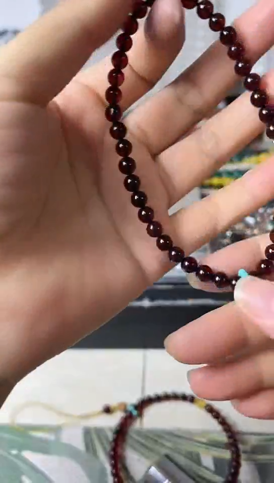 【闪购商品】琥珀手链未镶嵌矿坑手机链