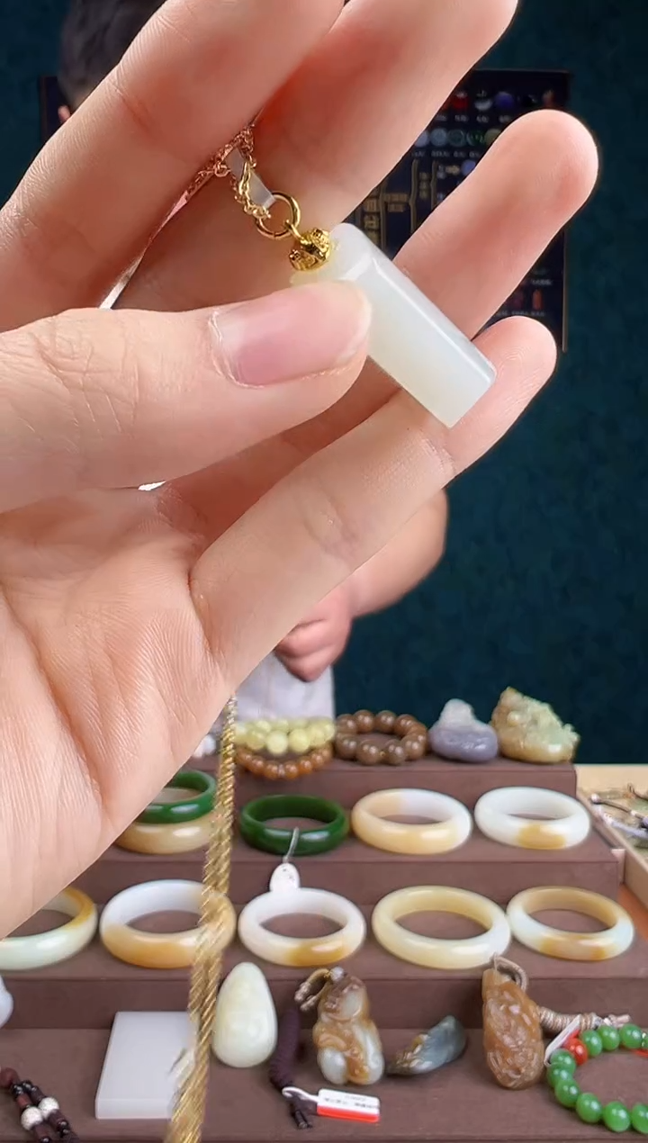 【闪购商品】和田玉颈饰未镶嵌ZZ 拍一发一 多样性发货